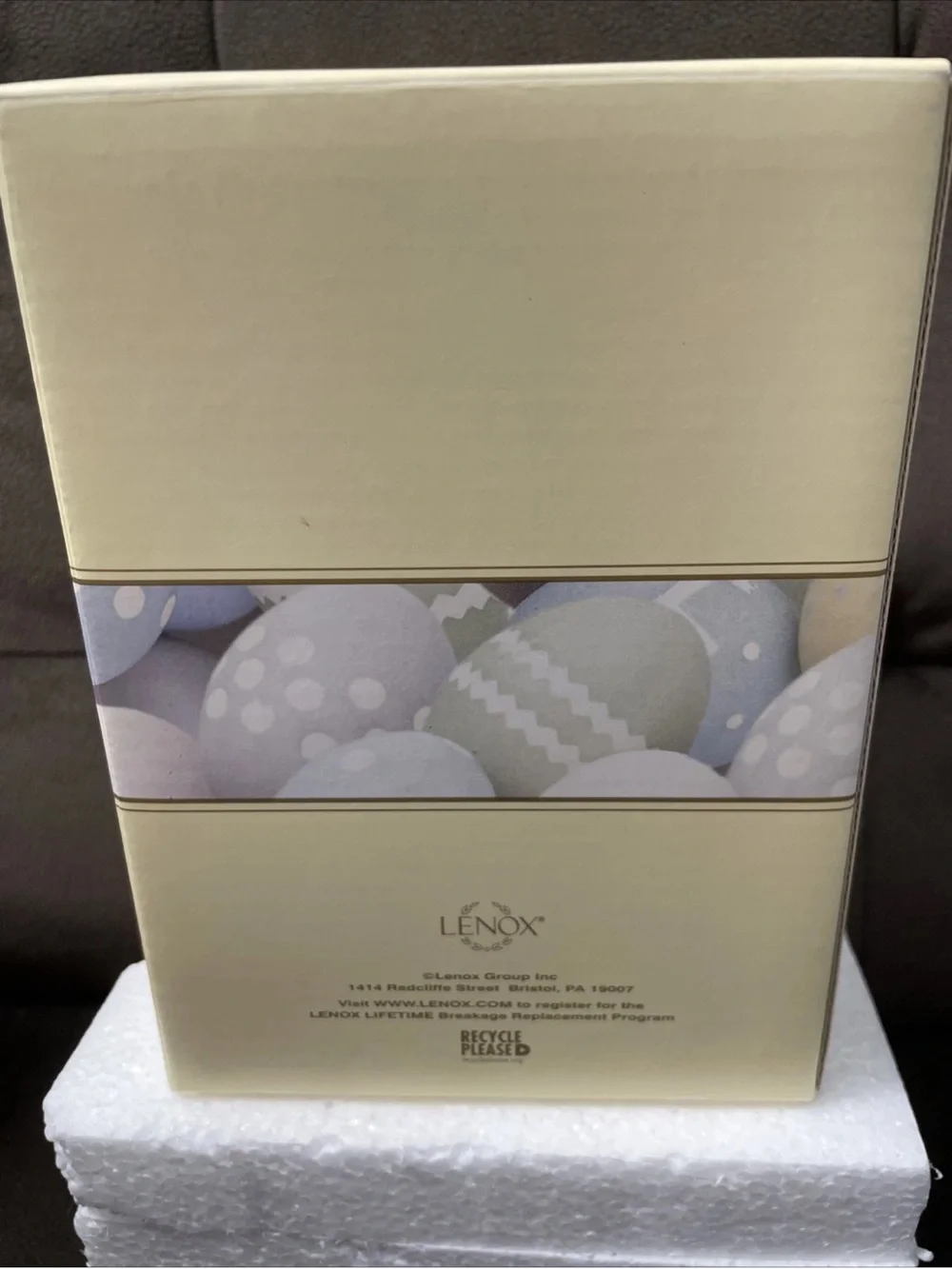 Lenox Occasions Easter HAPPY EASTER HUG Porcelain Duck 5” - SKU # 805459 - NIB!